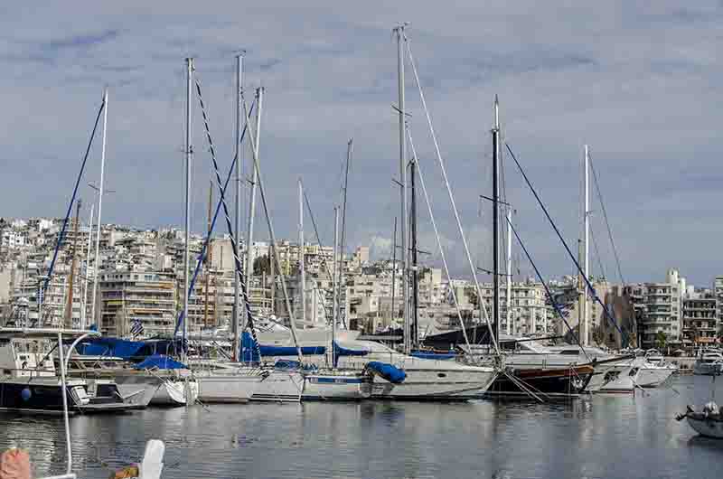 182 - Grecia - Atenas - El Pireo - Marina Zeas